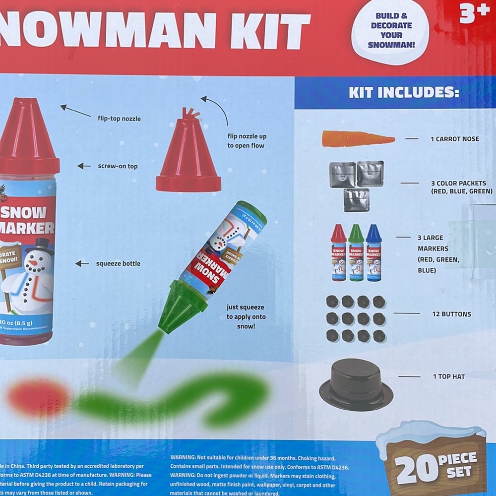 Snowman Kit - Picture 5 of 5
